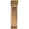 Ekena Millwork Thorton Traditional Smooth Bracket w/ Offset Brace, Western Red Cedar, 5 1/2"W x 16"D x 24"H BKT0604X16X24THR01SWR - alternate 2